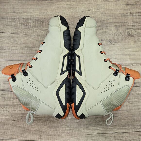 Under Armour Tabor Ridge Gore Tex Women's Size 6.5 Beige Leather Hiking Boots - Picture 10 of 14